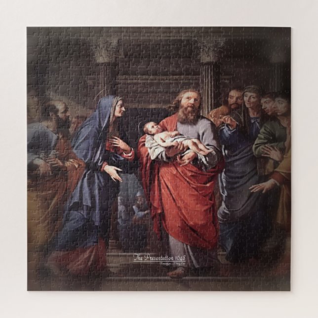 Präsentation 1648 Schrift Puzzle (Vertikal)