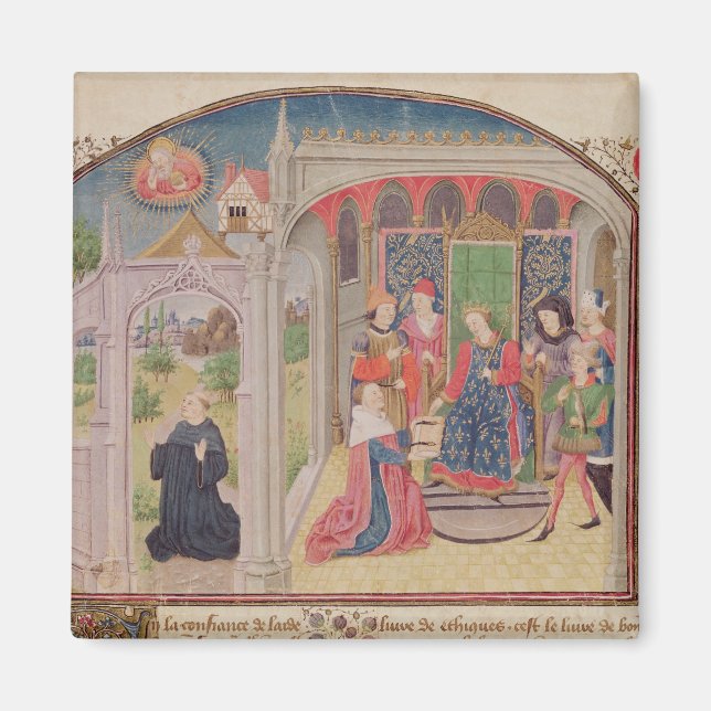 Präsentation der Ethik für den König Magnet (Vorne)