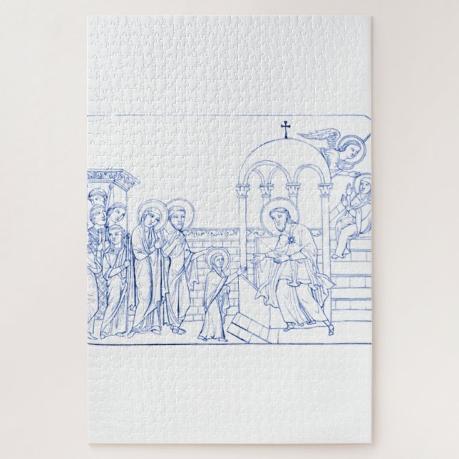 Präsentation der gesegneten Jungfrau Mary Puzzle (Vertikal)