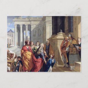 Präsentation der Jungfrau im Tempel Postkarte