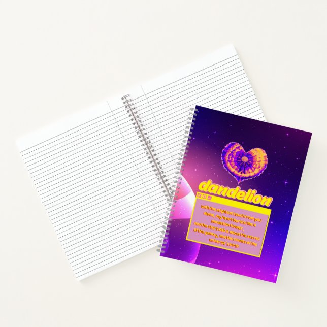 Präsentation : Die Wirkung der Liebe im Urknall Notizbuch (Innenseite)