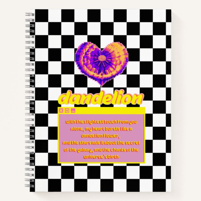 Präsentation : Die Wirkung der Liebe im Urknall Notizbuch (Vorderseite)