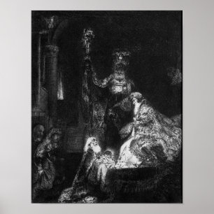 Präsentation im Tempel, 1654 Poster