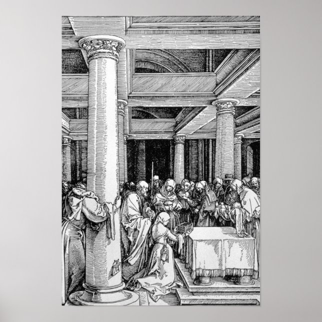 Präsentation im Tempel, c.1503/4 Poster (Vorne)