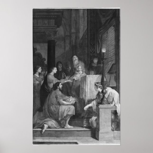 Präsentation im Tempel Poster (Vorne)