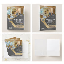 Präsentationsordner für Realtor-Foto-Firmenlogos