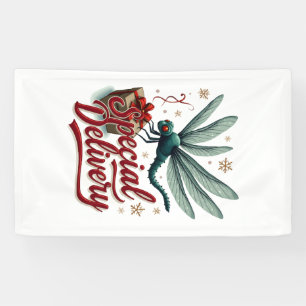 Präsenter-Lieferlibelle Banner