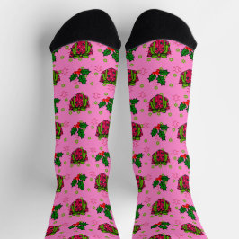Präsentiert und Holly_pink Socken