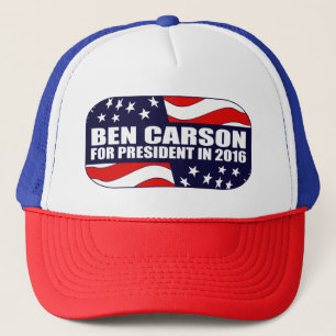 Präsident 2016 Ben-Carson Truckerkappe