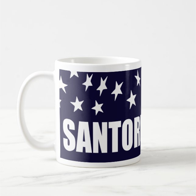Präsident 2016 Rick-Santorum Tasse (Links)