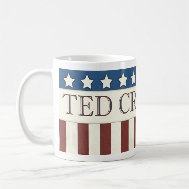 Präsident 2016 US Flagge Ted-Cruz Tasse (Links)
