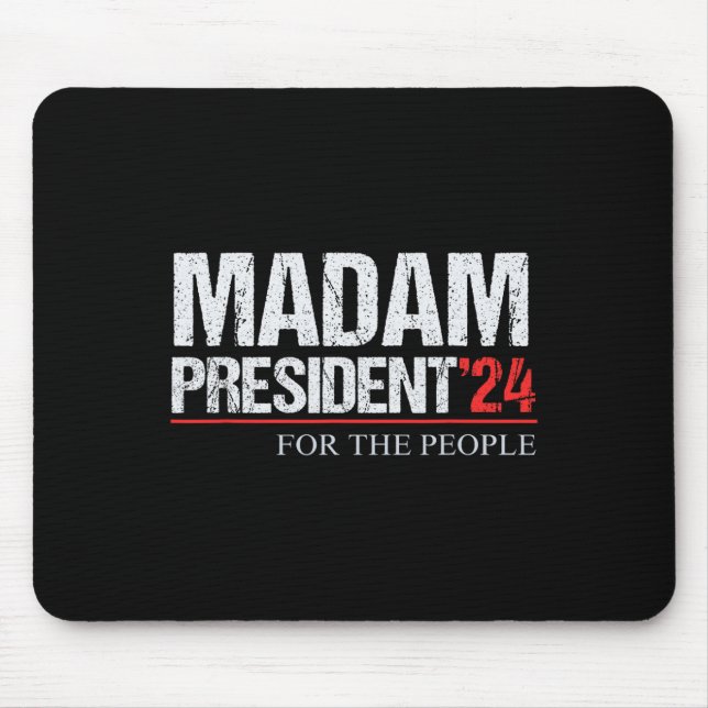 Präsident 2024 Pro Choice Feminist Mousepad (Vorne)