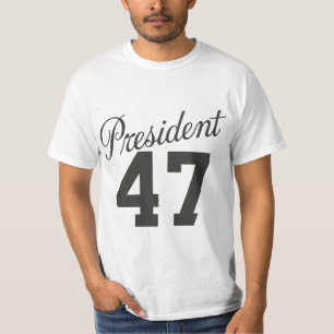 Präsident 47 47. Präsident der vereinten Staaten T-Shirt