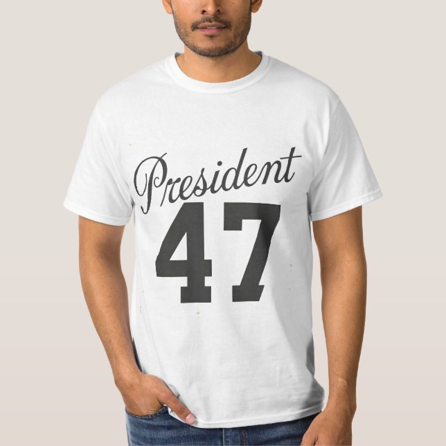 Präsident 47 | 47. Präsident der vereinten Staaten T-Shirt (Vorderseite)