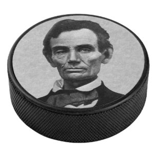 Präsident Abe Lincoln Eishockey Puck