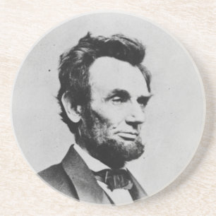 Präsident Abraham Lincoln durch Mathew B. Brady Untersetzer