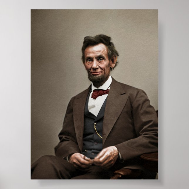 Präsident Abraham Lincoln Poster (Vorne)