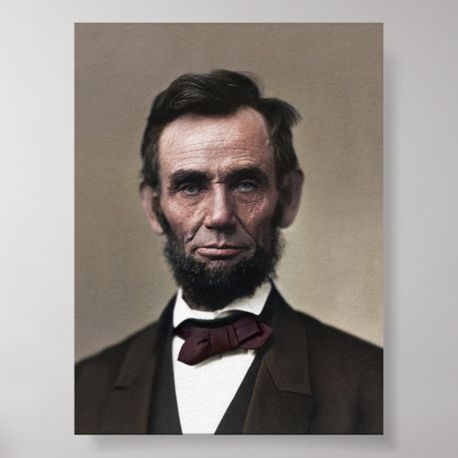 Präsident Abraham Lincoln Poster (Vorne)