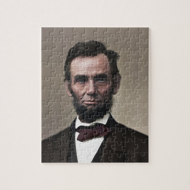 Präsident Abraham Lincoln Puzzle (Vertikal)