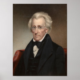 Präsident Andrew Jackson Poster