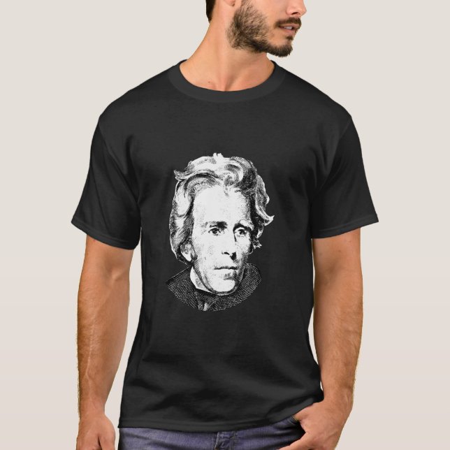 Präsident Andrew Jackson T-Shirt (Vorderseite)
