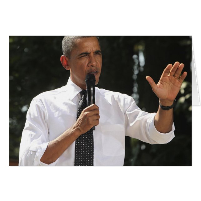 Präsident Barack beantwortet Fragen zu (Vorderseite (Horizontal))