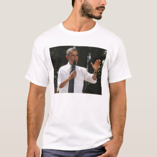 Präsident Barack beantwortet Fragen zu T-Shirt