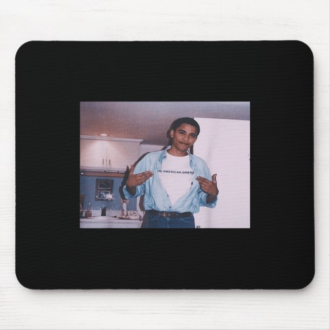 Präsident Barack Hussein Obama Mousepad (Vorne)