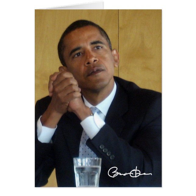 Präsident Barack Obama (Vorne)
