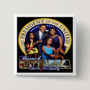 Präsident Barack Obama '08 Button