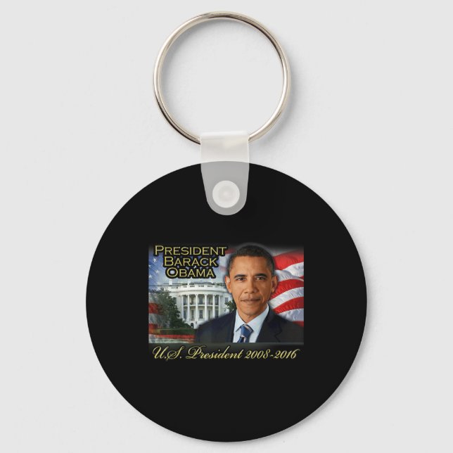 Präsident Barack Obama 2008-2016 US-Präsident Schlüsselanhänger (Vorderseite)