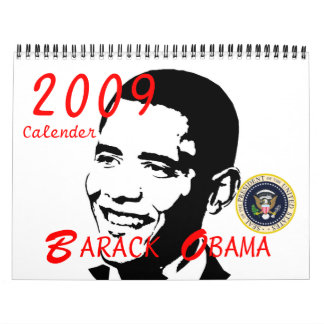 Präsident Barack Obama 2009 Gedenken Kalender