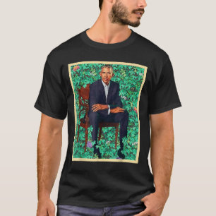 Präsident Barack Obama 2028 Portrait Patriotic Dem T-Shirt