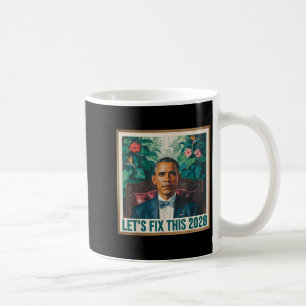 Präsident Barack Obama 2028 Rtrait Patriotischer D Kaffeetasse