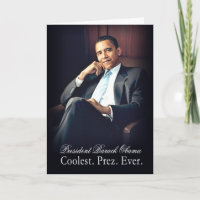 Präsident Barack Obama - am coolsten. Prez.
