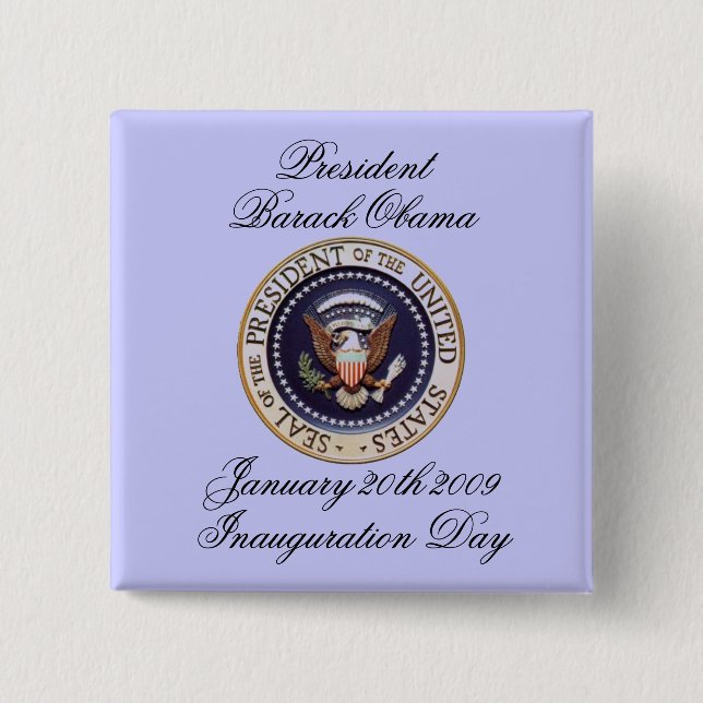 Präsident Barack Obama Button (Vorderseite)