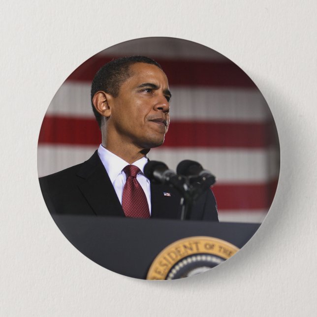 Präsident Barack Obama Button (Vorderseite)