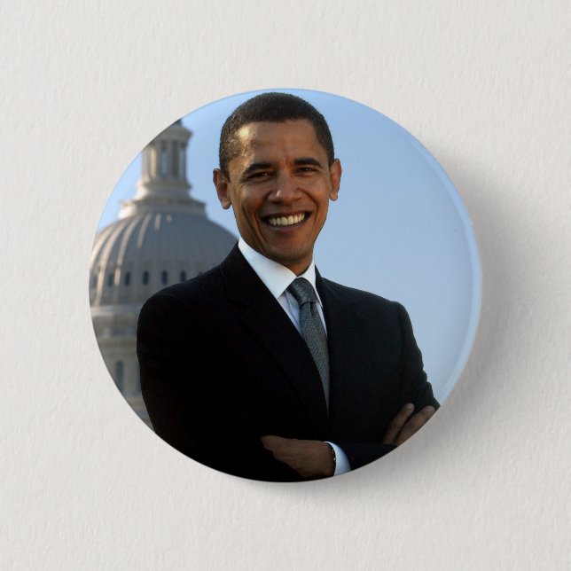 Präsident Barack Obama Button (Vorderseite)