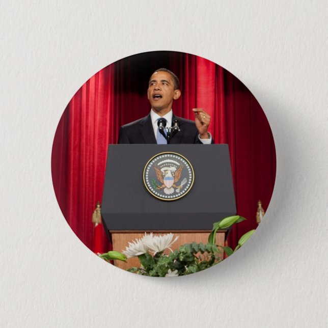 Präsident Barack Obama Button (Vorderseite)