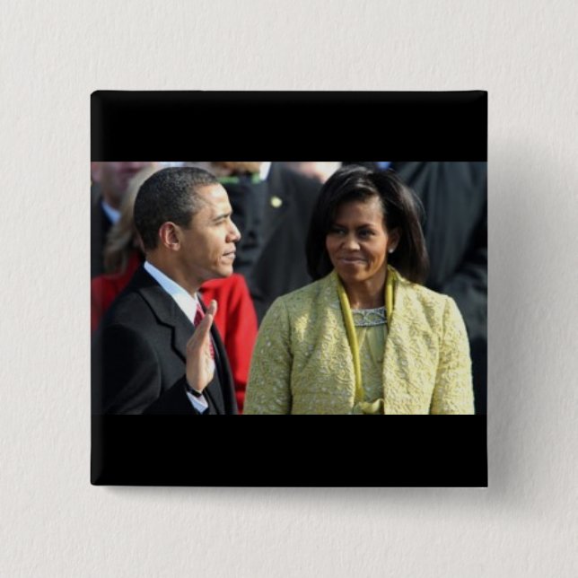 Präsident Barack Obama Einweihung 2009 Button (Vorderseite)