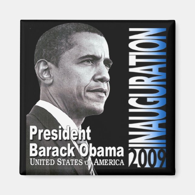 Präsident Barack Obama Einweihung des Magnet 2009 (Vorne)