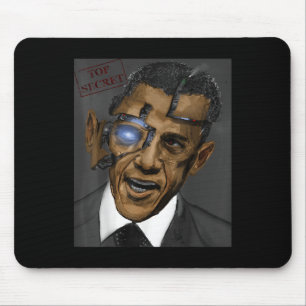 Präsident Barack Obama Evil Cool Robot Mousepad