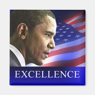 Präsident Barack Obama Excellence Magnet