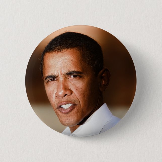 Präsident Barack Obama knöpft Buttone Button (Vorderseite)