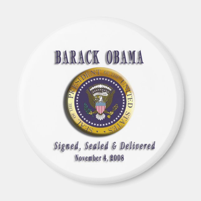 PRÄSIDENT BARACK OBAMA MAGNET (Vorne)