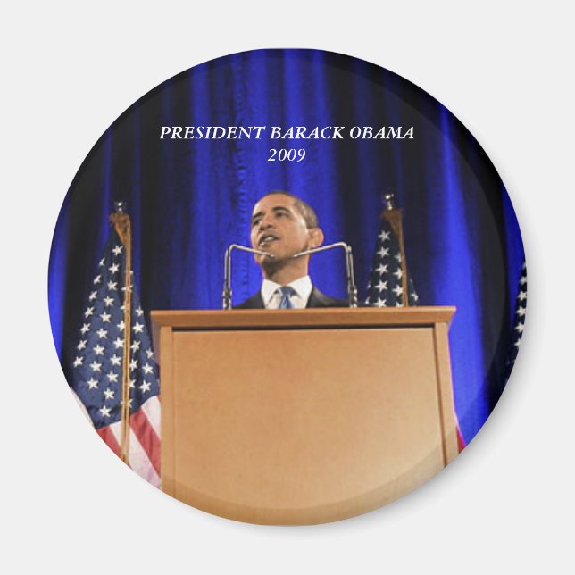 Präsident Barack Obama Magnet (Vorne)