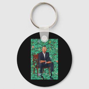 Präsident Barack Obama Portrait Shirt Schlüsselanhänger
