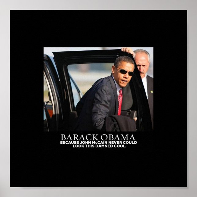 PRÄSIDENT BARACK OBAMA POSTER (Vorne)