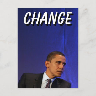 Präsident Barack Obama Postkarte