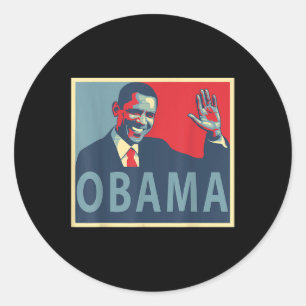 Präsident Barack Obama Runder Aufkleber